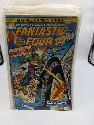 Buy Fantastic Four #167 Classic  Hulk Vs FF4 • 39.53£