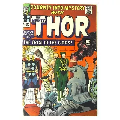 Buy Journey Into Mystery (1952 Series) #116 In F Minus Condition. Marvel Comics [b} • 48.51£