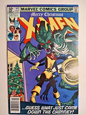Buy 1981 Marval Comics - THE UNCANNY X-MEN - Comic Book - Mar #143 - Merry Christmas • 6.43£