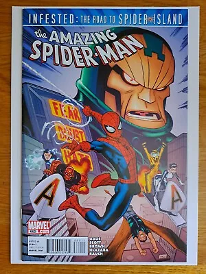 Buy Amazing Spider-Man #662 Regular Reilly Brown Cover A Marvel Comics 2011 NM- • 3£