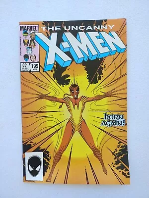 Buy Uncanny X-Men #199 - 1985 1st App Of Summers As The Phoenix , Key! Combine Ship • 6.35£