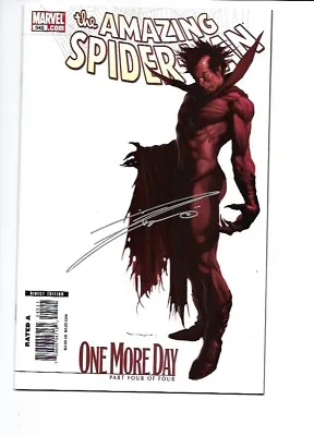 Buy Amazing Spider-man #545 Signed Miki One More Day Part Four Of Four • 19.76£