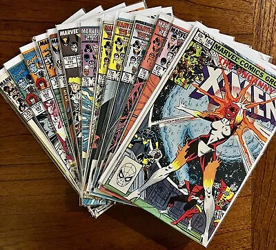 Buy Uncanny X-Men #164, 199, 205, 207, 210-211, 214, 235, 239, 256, 282-283 Lot • 158.60£