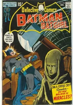 Buy DC Comics Detective Comics Vol 1 #406 1970 4.0 VG 🔑 • 23.68£