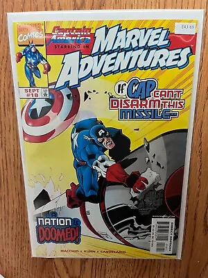 Buy Marvel Adventures Captain America 18 Marvel Comics 9.2 E43-69 • 7.85£