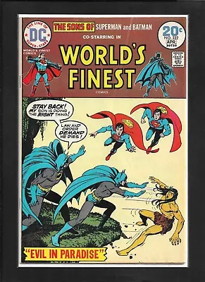 Buy Worlds Finest Comics #222 (1974): Nick Cardy Cover Art! Bronze Age DC! FN- (5.5) • 5.12£