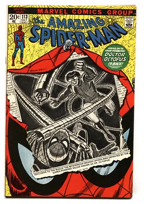 Buy Amazing Spider-man #113 1972- Doctor Octopus- Marvel Comic Book Vf- • 88.30£
