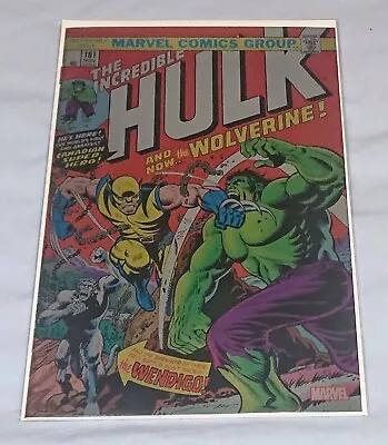 Buy The Incredible Hulk #181 (1st Wolverine) Facsimile Foil Edition Marvel (2023) NM • 9.95£