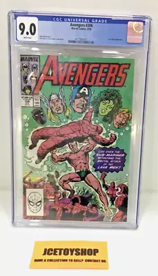 Buy Marvel Comics Avengers 306 Cgc Graded 9.0 Lava Men Appearance • 31.62£