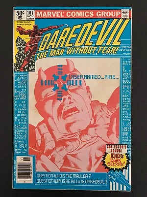 Buy Daredevil #167 *vg/fn* (marvel, 1980)  Frank Miller!  Mauler!  Lots Of Pics! • 3.96£