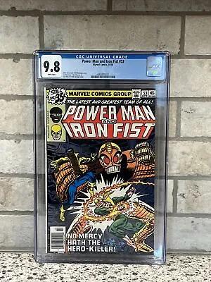 Buy Power Man And Iron Fist #53 CGC 9.8 White Pages Marvel Comics 10/78, Buscema Art • 120.53£