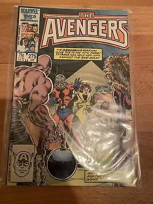 Buy AVENGERS # 275 (The MASTERS Of EVIL Appearance, JAN 1987) VF- • 2.99£