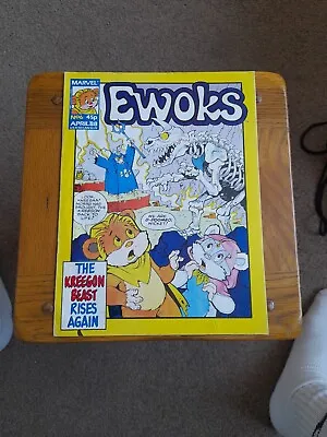 Buy Marvel UK EWOKS Comic #6 April 1988 Star Wars  • 5.99£