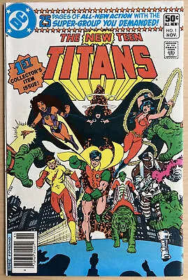 Buy New Teen Titans Nov 1980 First Issue Hot Key 🔥🔑 George Perez Art NEWSSTAND • 69.99£