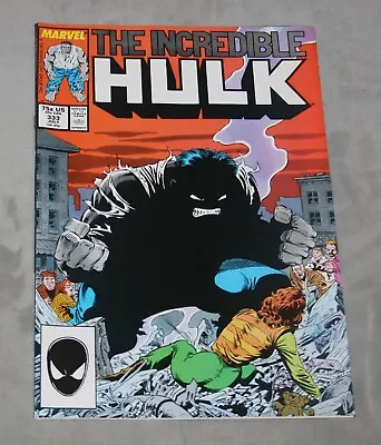 Buy The Incredible Hulk #333 1987 Marvel Comics - 1st Printing - High Grade • 15.80£
