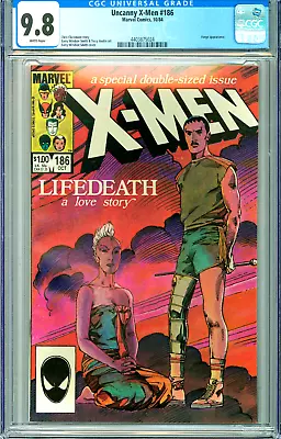 Buy Uncanny X-men 186 Cgc 9.8 Wp Forge New Non-circulated Cgc Case Marvel 1984 • 79.80£