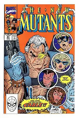 Buy New Mutants #87 Liefeld Variant 1st Printing FN+ 6.5 1990 1st Full App. Cable • 83.12£