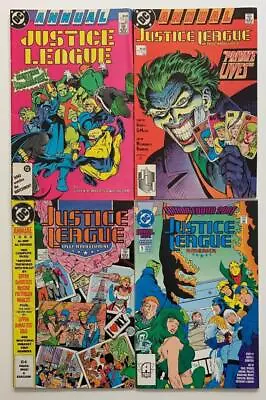 Buy Justice League America Annuals #1,2,3 & #5 (DC 1987 To 91) FN+ To NM Condition. • 7.46£