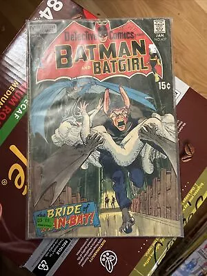 Buy Detective Comics #407 1970 Neal Adams Man-Bat First Appearance Of She-Bat KEY VF • 36.66£