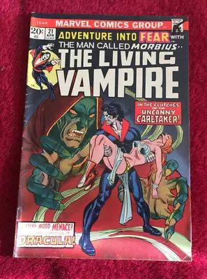 Buy Free P & P ; Fear #21, Apr 1974: Morbius The Living Vampire ! (KG) • 8.99£