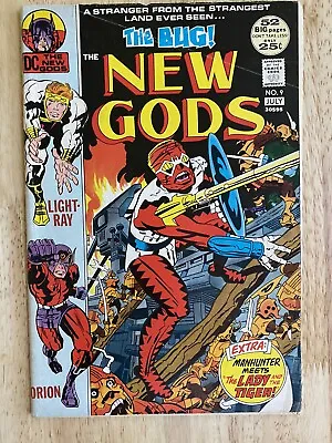Buy New Gods #9 (1972) 1st Appearance Forager + Simon & Kirby Manhunter Reprint VG/F • 6.32£