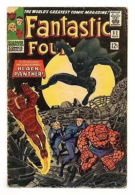 Buy Fantastic Four #52 GD 2.0 1966 1st App. Black Panther • 269.05£