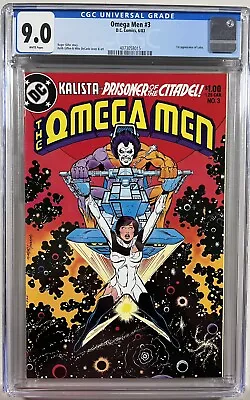 Buy Omega Men 3 (DC, 1983)  CGC 9.0 WP  **1st Appearance Of Lobo** • 87.15£