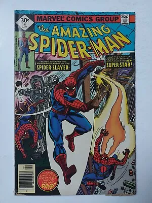 Buy Amazing Spider-Man #167 -  Marvel 1977 Comics  **FREE SHIPPING**  • 9.49£