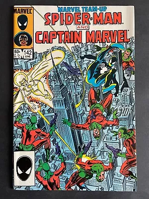Buy Marvel Team-Up #142 Spider-Man & Captain Marvel 1984 Comics NM • 20.10£