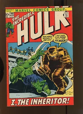 Buy INCREDIBLE HULK #149 - 1st Appearance Of The Inheritor (8.0 / 8.5) 1972 • 19.17£
