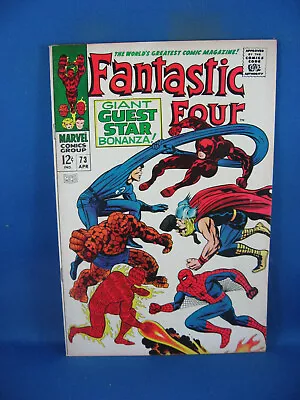 Buy Fantastic Four 73 F Spiderman Thor 1968 Marvel • 35.98£