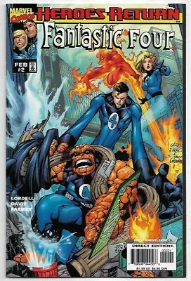Buy Fantastic Four #2 Heroes Return Variant Cover VFN (1998) Marvel Comics • 1.50£