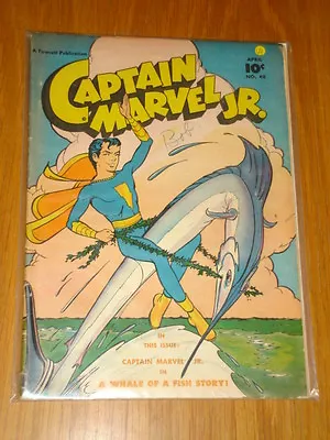 Buy Captain Marvel Jr #48 Vg (4.0) 1947 April Fawcett* • 41.99£