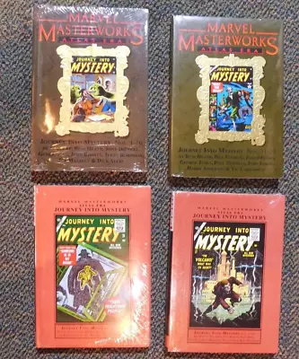 Buy Lot Of 4 HC Books MARVEL MASTERWORKS ATLAS ERA JOURNEY INTO MYSTERY Inc #1 - 40! • 157.27£