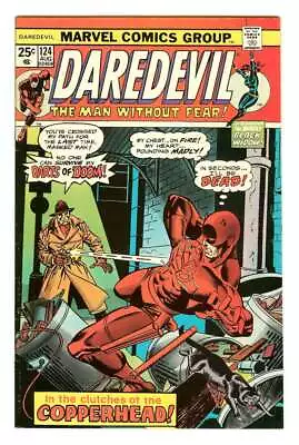 Buy Daredevil #124 7.0 // 1st Appearance Of Copperhead Marvel Comics 1975 • 28.46£