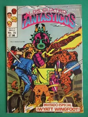 Buy FANTASTIC FOUR #80 1st APP OF TOMAZOOMA LIVING TOTEM SPANISH MEXICAN NOVEDADES • 15.98£