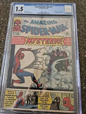 Buy Amazing Spider-Man 13 CGC 1.5 First Appearance Of Mysterio! • 536.63£