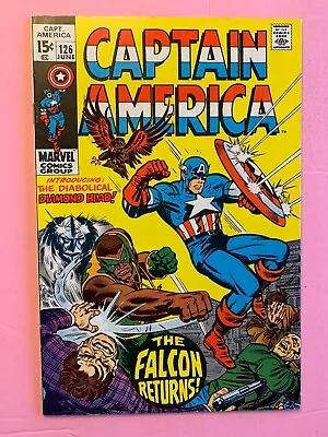 Buy Captain America #126 - Jun 1970 - Vol.1 - Minor Key               (7527) • 17.81£
