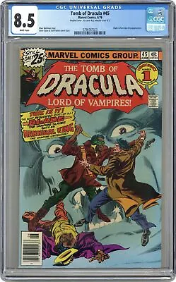 Buy Tomb Of Dracula #45 CGC 8.5 1976 3796187023 • 221.70£