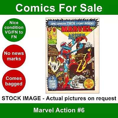 Buy Marvel Action #6 Comic - VG/FN Clean 06 May 1981 - Marvel UK • 3.99£
