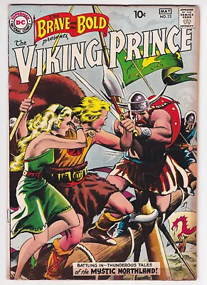 Buy Brave And The Bold #23 Good-Very Good 3.0 Viking Prince Origin Joe Kubert Art • 59.26£