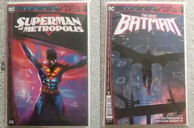 Buy Future State DC Double (2021): Superman Of Metropolis #1 & The Next Batman #1 • 8.49£