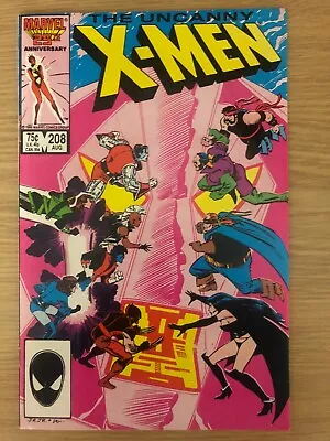 Buy The Uncanny X-Men # 208 And 2009 Graded Personally 9.2 Near Mint- • 5.99£