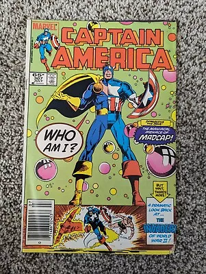 Buy Captain America #307 (1985) Marvel Comics 'Newsstand & 1st App. Madcap' • 5.53£