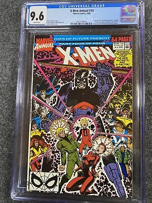 Buy Marvel Comics X-Men Annual #14 CGC Graded 9.6 1st Cameo App. Gambit • 80.24£