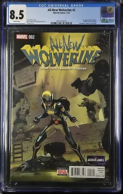 Buy All-New Wolverine 2 1/16 Marvel Comics CGC 8.5 • 63.72£