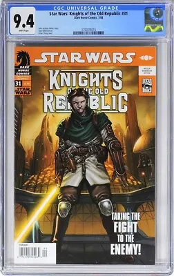 Buy Star Wars Knights Of The Old Republic 31 Cgc 9.4 Dark Horse 2008 • 134.78£