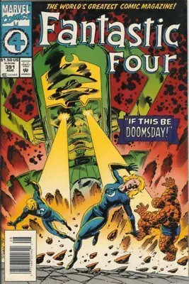 Buy Fantastic Four (Vol. 1) #391 (Newsstand) FN; Marvel | Galactus Tom DeFalco - We • 32.45£