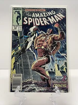 Buy The Amazing Spider-Man #293 Newsstand ~ 1987 Marvel Comics, Kraven • 63.54£