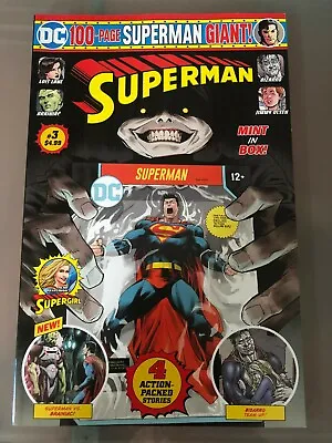 Buy Superman #3 DC Comics 100 Page Giant NM- 1st Print Bagged & Board • 5.99£